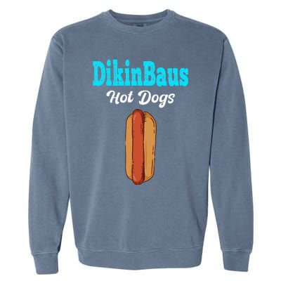 DikinBaus Hot Dogs Garment-Dyed Sweatshirt