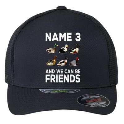 Duck Hunting Design Wildlife Hunt Duck Hunter Flexfit Unipanel Trucker Cap