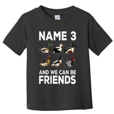 Duck Hunting Design Wildlife Hunt Duck Hunter Toddler T-Shirt