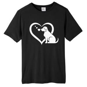 Dog Heart Dog Lover Dog Owner Dog Heart Tall Fusion ChromaSoft Performance T-Shirt