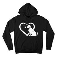 Dog Heart Dog Lover Dog Owner Dog Heart Tall Hoodie