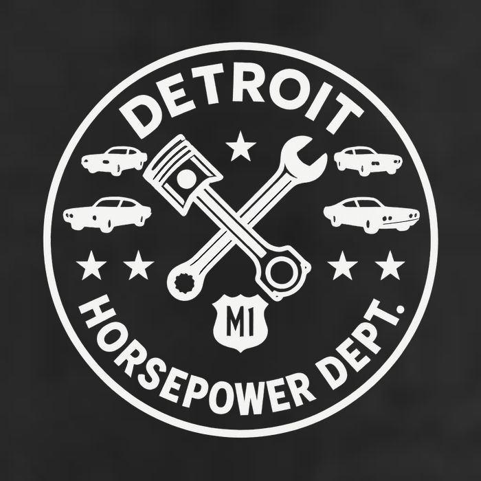 Detroit Horsepower Department M1 Woodward 11oz C Handle Ceramic Mug