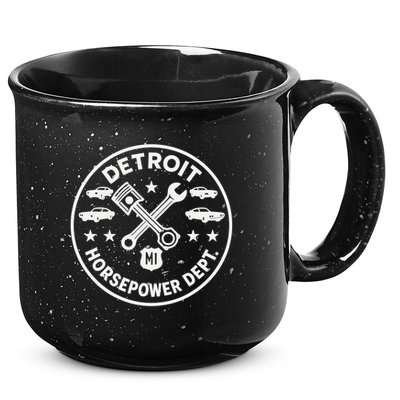 Detroit Horsepower Department M1 Woodward 15oz Campfire Ceramic Mug