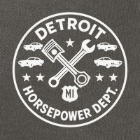 Detroit Horsepower Department M1 Woodward Cotton Canvas Backpack