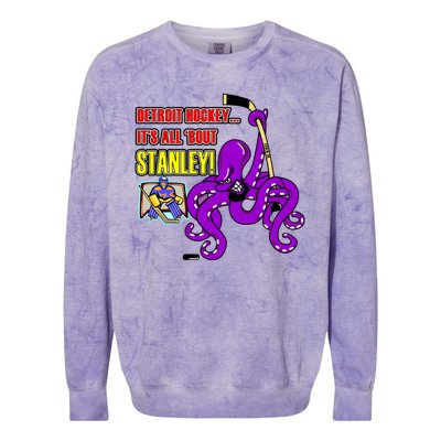 Detroit Hockey Colorblast Crewneck Sweatshirt