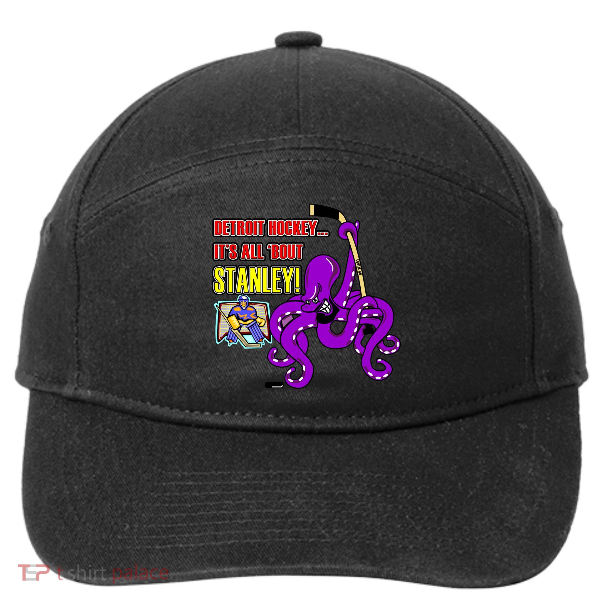 Detroit Hockey 7-Panel Snapback Hat