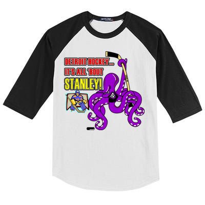 Detroit Hockey Kids Colorblock Raglan Jersey