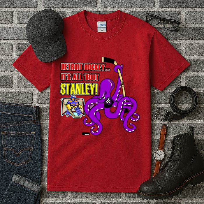 Detroit Hockey Tall T-Shirt