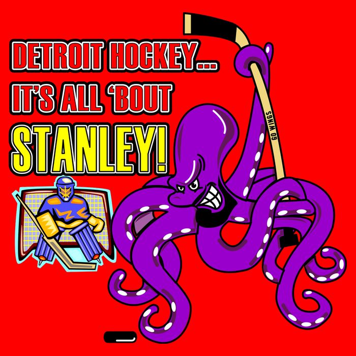 Detroit Hockey Tall T-Shirt