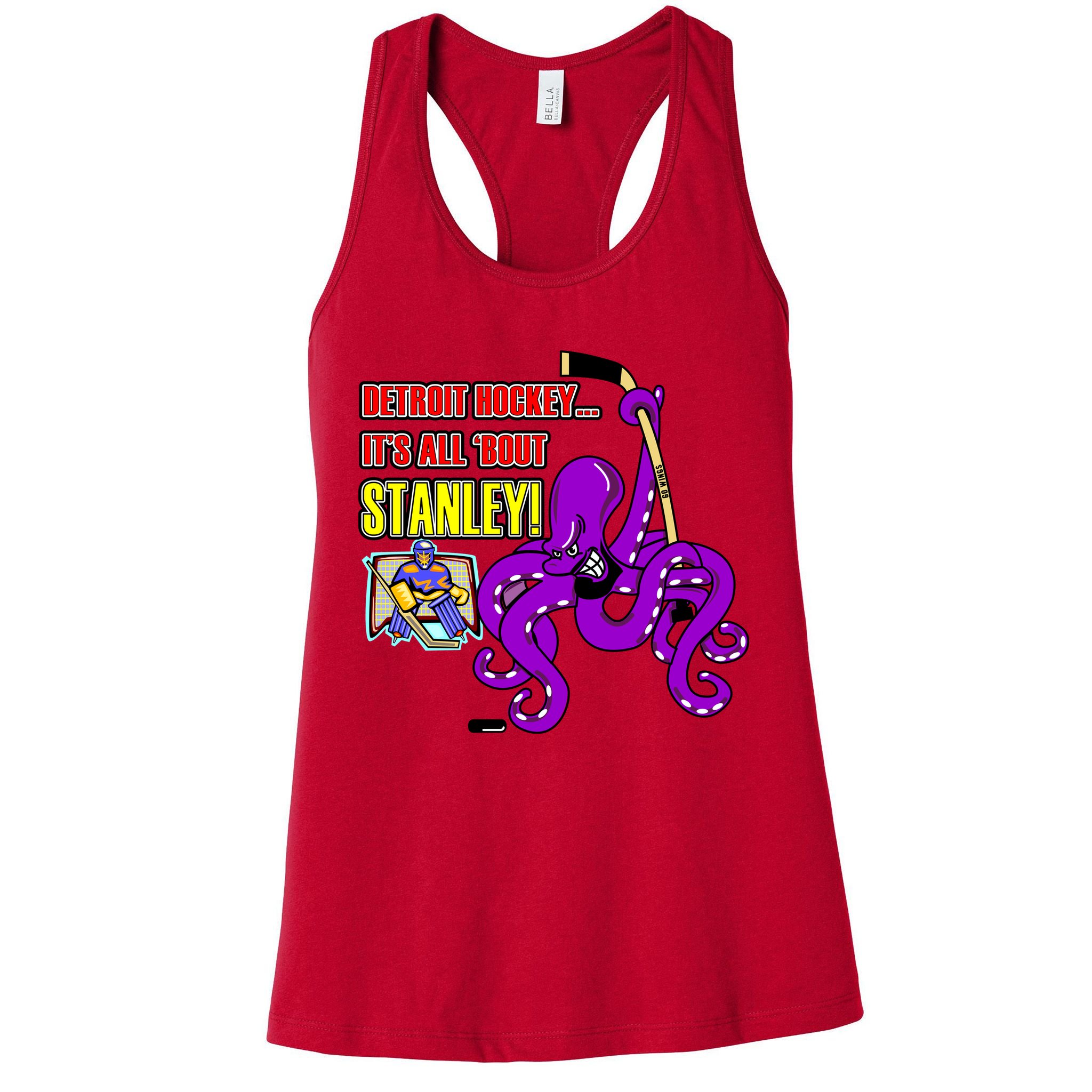 Detroit Hockey Womens Tank Top