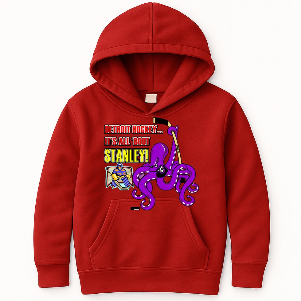 Detroit Hockey Kids Hoodie