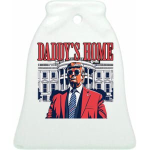 Daddys Home DaddyS Home Ceramic Bell Ornament