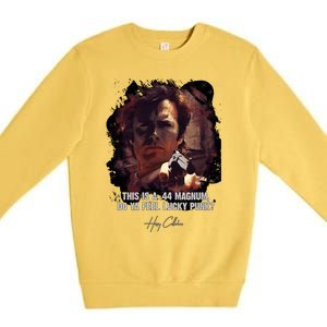 ★ Dirty Harry ★ Do Ya Feel Lucky Punk ➢ Clint Eastwood Famous Movie Quote ♛ Clas Premium Crewneck Sweatshirt