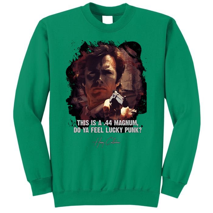 ★ Dirty Harry ★ Do Ya Feel Lucky Punk ➢ Clint Eastwood Famous Movie Quote ♛ Clas Sweatshirt