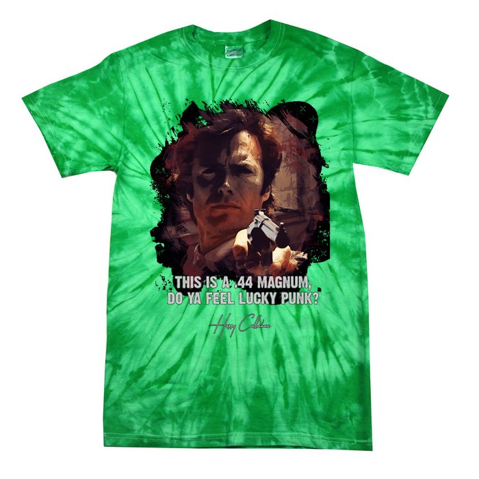 ★ Dirty Harry ★ Do Ya Feel Lucky Punk ➢ Clint Eastwood Famous Movie Quote ♛ Clas Tie-Dye T-Shirt