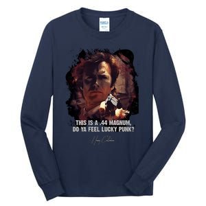 ★ Dirty Harry ★ Do Ya Feel Lucky Punk ➢ Clint Eastwood Famous Movie Quote ♛ Clas Tall Long Sleeve T-Shirt