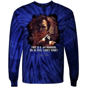 ★ Dirty Harry ★ Do Ya Feel Lucky Punk ➢ Clint Eastwood Famous Movie Quote ♛ Clas Tie-Dye Long Sleeve Shirt