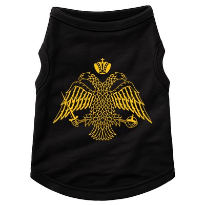 Double Headed Eagle Byzantine Christian Orthodox Emblem Doggie Tank