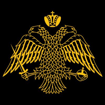 Double Headed Eagle Byzantine Christian Orthodox Emblem T-Shirt