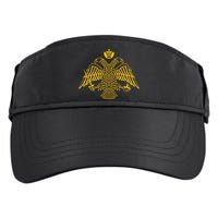 Double Headed Eagle Byzantine Christian Orthodox Emblem Adult Drive Performance Visor