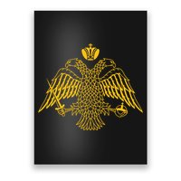 Double Headed Eagle Byzantine Christian Orthodox Emblem Poster
