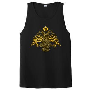 Double Headed Eagle Byzantine Christian Orthodox Emblem PosiCharge Competitor Tank