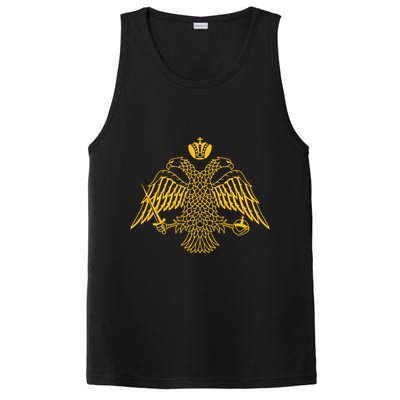 Double Headed Eagle Byzantine Christian Orthodox Emblem PosiCharge Competitor Tank