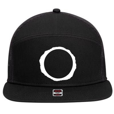 Daniel Howell Eclipse 7 Panel Mesh Trucker Snapback Hat