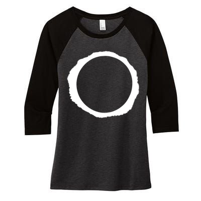 Daniel Howell Eclipse Women's Tri-Blend 3/4-Sleeve Raglan Shirt