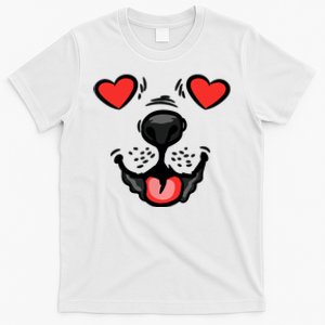 Dog Heart Eyes Valentines Day Cute Puppy Doggie Pet Lover T-Shirt