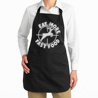 Deer Hunting Eat More Fast Food Funny Tee For Hunters Apron
