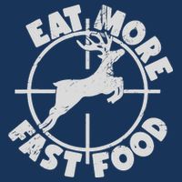 Deer Hunting Eat More Fast Food Funny Tee For Hunters Infant Baby Jersey Bodysuit