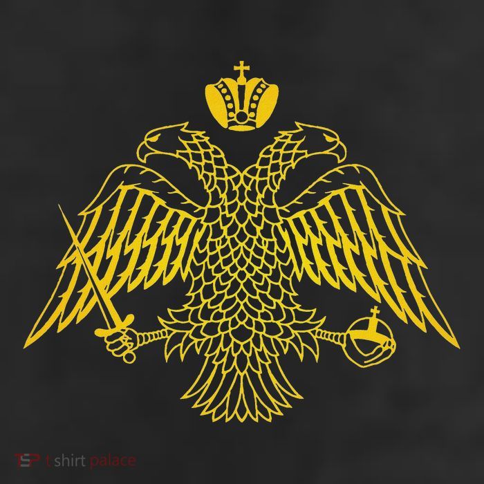 Double Headed Eagle Byzantine & Christian Orthodox Emblem Trucker Hat