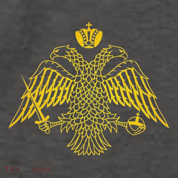 Double Headed Eagle Byzantine & Christian Orthodox Emblem Vector Backpack