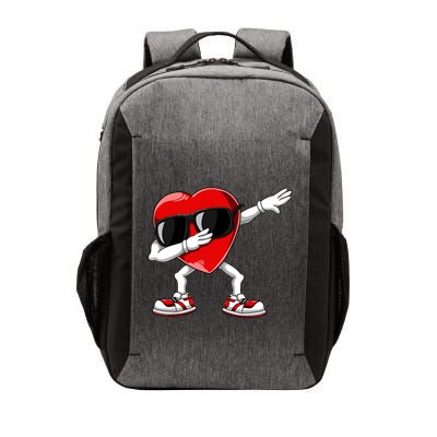 Dabbing Heart FunnyValentines Day Red Heart Vector Backpack