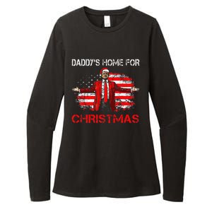 DaddyS Home For Christmas Santa Trump Xmas Womens CVC Long Sleeve Shirt