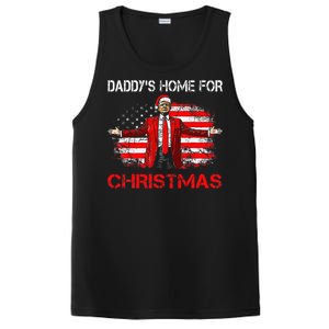 DaddyS Home For Christmas Santa Trump Xmas PosiCharge Competitor Tank