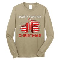 DaddyS Home For Christmas Santa Trump Xmas Long Sleeve Shirt