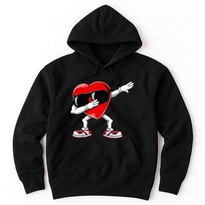 Dabbing Heart Funny Gifts Valentines Day Hoodie