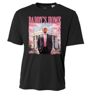 Daddys Home Funny Trump Daddys Coming Home 2024 Maga 2024 Cooling Performance Crew T-Shirt