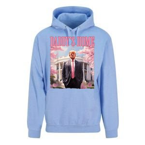 Daddys Home Funny Trump Daddys Coming Home 2024 Maga 2024 Unisex Surf Hoodie