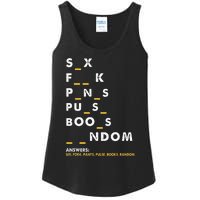 Dirty Humor For Dirty Mind Graphic Ladies Essential Tank