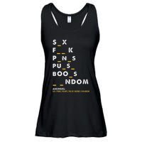 Dirty Humor For Dirty Mind Graphic Ladies Essential Flowy Tank