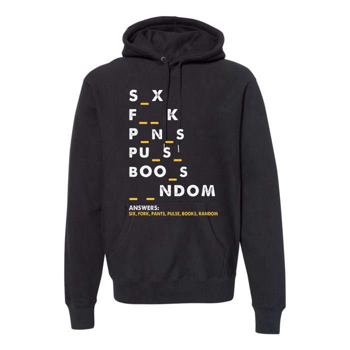 Dirty Humor For Dirty Mind Graphic Premium Hoodie