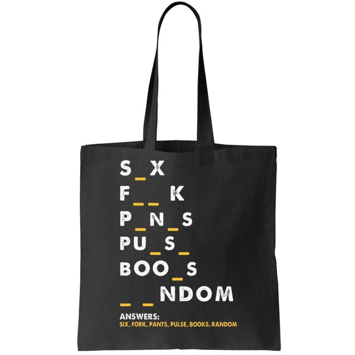 Dirty Humor For Dirty Mind Graphic Tote Bag