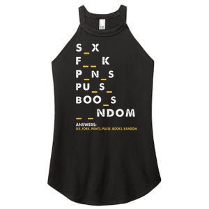 Dirty Humor For Dirty Mind Graphic Women's Perfect Tri Rocker Tank