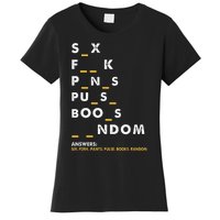 Dirty Humor For Dirty Mind Graphic Women's T-Shirt