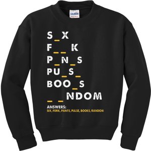 Dirty Humor For Dirty Mind Graphic Kids Sweatshirt