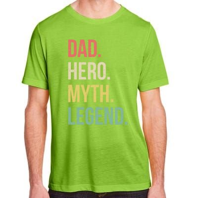 Dad Hero Funny Father Legendary Daddy Dad Joke Lover Gift Adult ChromaSoft Performance T-Shirt