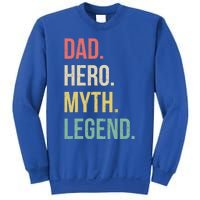 Dad Hero Funny Father Legendary Daddy Dad Joke Lover Gift Sweatshirt